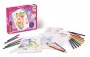 Akvarell festőkészlet, MAPED CREATIV Barbie Aqua Art - Maxi Set