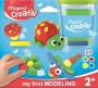 Gyurma készlet, 4x114 g, MAPED CREATIV Pat Dough Classic, vegyes színek
