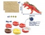 Dínó készítő modellező gyurma készlet, MAPED CREATIV Dinos factory, T-Rex