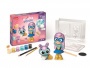 Gipszkiöntő készlet formákkal és festékkel, MAPED CREATIV Plaster Friends Girly
