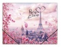 Gumis mappa, 15 mm, PP, A4, PANTA PLAST 'Take me to Paris'