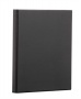 Gyűrűs könyv, panorámás, 4 gyűrű, 25 mm, A4, PP/karton, PANTA PLAST, fekete