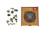 Puzzle, fa, A4, 100 darabos, PANTA PLAST 'Mandala Turtle'