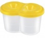 Ecsettál, fedéllel, PANTAPLAST Duo