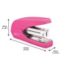 Tűzőgép, 24/6, 26/6, 25 lap, könnyített tűzés, RAPESCO X5 Less Effort, pink