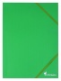 Gumis mappa, 15 mm, PP, A4, VICTORIA OFFICE, zöld