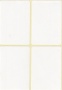 Etikett, 38x56 mm, 60 etikett/csomag
