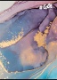 Füzet, tűzött, A4, kockás, 96 lap, COOL BY VICTORIA, 'Fluid art'