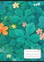 Füzet, tűzött, A5, vonalas, 32 lap, 4-8. osztály, COOL BY VICTORIA, 'Floral garden', '21-32'