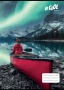 Füzet, tűzött, A4, kockás, 32 lap, COOL BY VICTORIA, Aurora borealis, 87-32