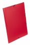 Gumis mappa, 15 mm, PP, A4, VIQUEL 'Essentiel', piros