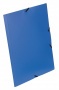Gumis mappa, 15 mm, PP, A4, VIQUEL 'Essentiel', kék