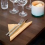 Szalvéta, 1/4 hajtogatott, 3 rétegű, 32,5x32,8 cm, Advanced, TORK Soft Lunch, homokszín