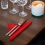 Szalvéta, 1/4 hajtogatott, 3 rétegű, 32,5x32,8 cm, Advanced, TORK Soft Lunch, vörös