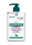 Kézfertőtlenítő gél, pumpás, 250 ml, SANYTOL