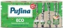 Toalettpapír, 3 rétegű, kistekercses, 8 tekercs, PUFINA 'Eco', fehérítetlen és vegyszermentes