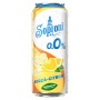 Alkoholmentes sör, 0,5 l, dobozos, SOPRONI '0.0%', bodza-citrom