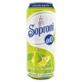 Alkoholmentes sör, 0,5 l, dobozos, SOPRONI '0.0%', körte-citrom