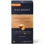 Kávékapszula, Nespresso® kompatibilis, 10 db, DAVIDOFF 'Crema Elegant Lungo'