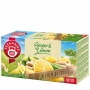 Gyümölcstea, 20x1,75 g, TEEKANNE 'World of Fruits', gyömbér-citrom