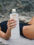 Kulacs, 750 ml, üveg, EQUA Mismatch Playa