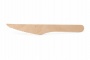 Kés, fa, egyszer használatos, 16 cm, 100 db