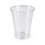 Műanyag shaker és koktélos pohár, 4 dl, 50 db, víztiszta