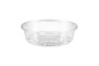 Műanyag öntetes tál, 50 ml, 75 mm átmérő, 100 db, víztiszta