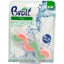 WC tisztító blokk, 2 fázisú, 3x45 g, 'Brait Hygiene and fresh', fenyő