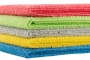 Törlőkendő, mikroszálas, univerzális, 10 db, 32x32 cm, BONUS MicroCLEAN, piros