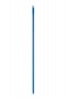 Nyél, menetes, bordázott, alukróm, 140 cm, BONUS 'HAACP', kék