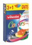 Mosogatószivacs, 3+1 db, VILEDA 'Pur Active Colors '