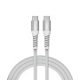 USB kábel, USB-C - USB-C, 1,2 m, 100W, mágneses, VERBATIM, szürke