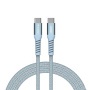 USB kábel, USB-C - USB-C, 1,2 m, 100W, mágneses, VERBATIM, kék