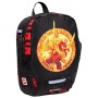 Hátizsák, ovis, LEGO 'Ninjago Dragon Energy', fekete-mintás