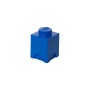 Tárolódoboz, szögletes, LEGO, kék