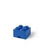 Tárolódoboz, fiókos, LEGO Brick, kék
