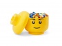 Tárolódoboz, fej, nagy, LEGO, Boy