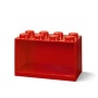 Polc, LEGO 'Brick 2x4', piros