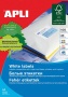 Apli etikett címke | univerzális | 105x37 mm | 1600 etikett/csomag