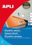 Apli etikett címke | 210x297 mm | felülcímkézéshez (tökéletes fedés) | 20 etikett/csomag