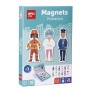 Mágneses készségfejlesztő készlet, 36 db, APLI Kids 'Magnets', szakmák