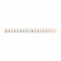 Textilfilc, 2,5-4,2 mm, kétvégű, APLI Kids Textile, 18 különböző szín