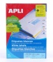 Apli etikett címke | univerzális | 70x35 mm | 2400 etikett/csomag