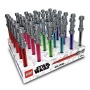 Zseléstoll display, 0,7 mm, fénykard, LEGO 'Star Wars', 6 különböző szín