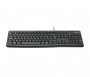 Billentyűzet, vezetékes, USB, HUN, LOGITECH K120