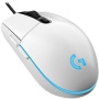 Egér, vezetékes, optikai, USB, gaming, LOGITECH, G102 Prodigy, fehér