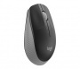 Egér, vezeték nélküli, optikai, USB, LOGITECH, M190, szürke