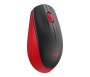 Egér, vezeték nélküli, optikai, USB, LOGITECH, M190, piros