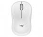 Egér, vezeték nélküli, optikai, csendes, BT, LOGITECH 'M240', piszkosfehér